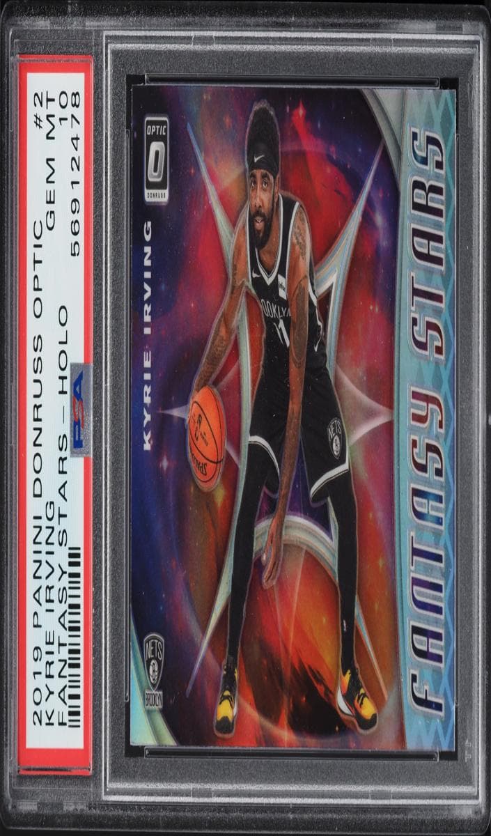 Kyrie Irving 2019 panini Donruss Optic