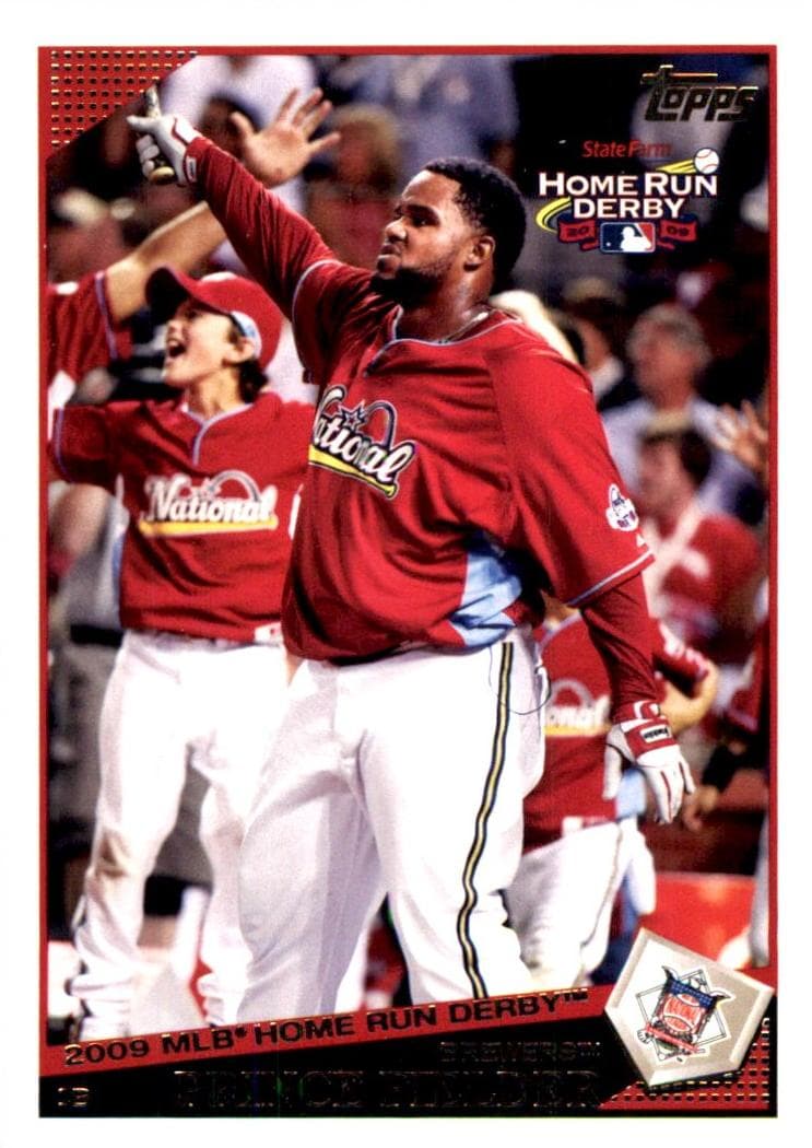 Prince Fielder 2009 topps Topps Updates & Highlights