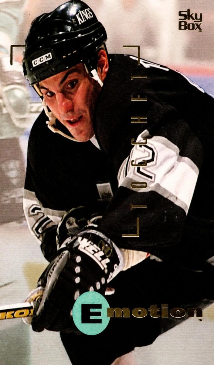 Rick Tocchet 1995 skybox E-motion