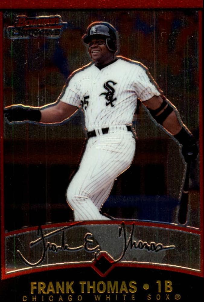Frank Thomas 2001 bowman Bowman Chrome