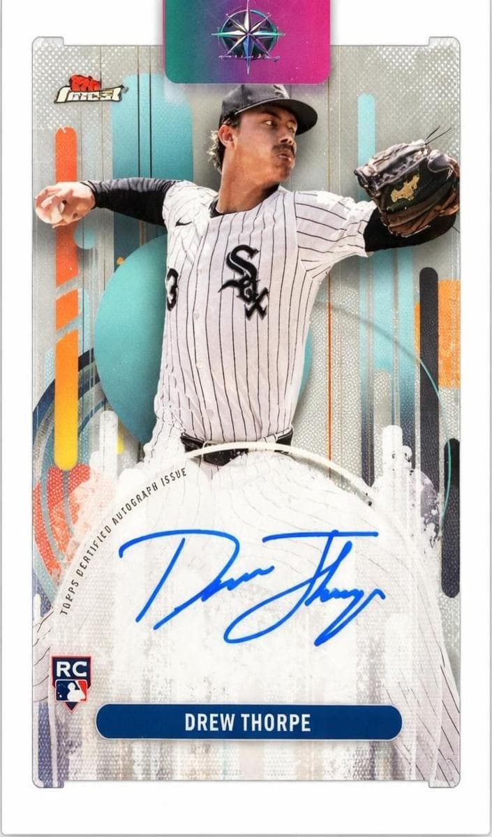 Drew Thorpe 2025 topps Topps Finest