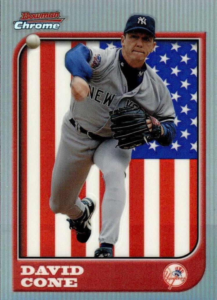 David Cone 1997 bowman Bowman Chrome