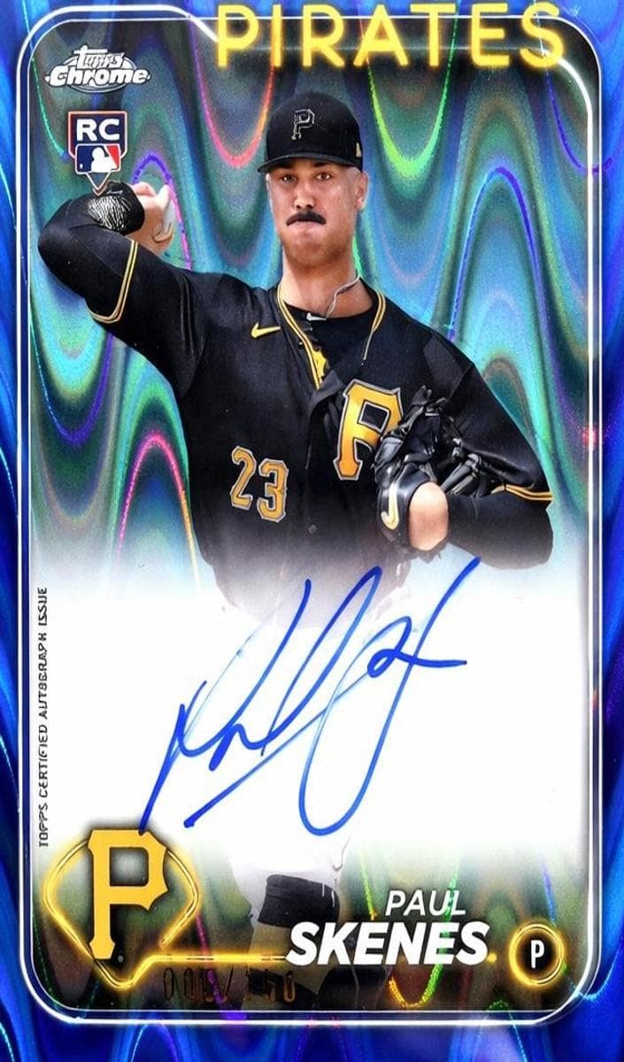 Paul Skenes 2024 topps Topps Triple Threads