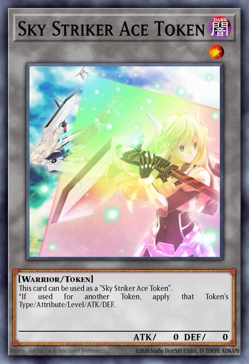 Sky Striker Ace Token 2018 Yu-Gi-Oh!