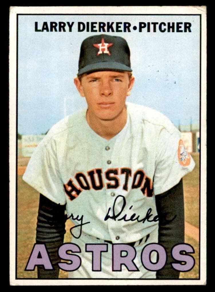 Larry Dierker 1967 topps Topps