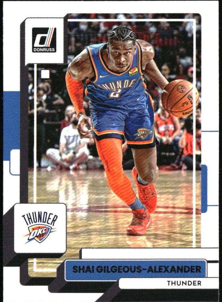 Shai Gilgeous-Alexander 2022 panini Donruss