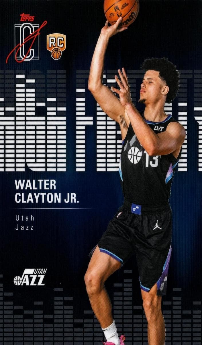 Walter Clayton Jr. 2025 topps Topps Signature Class