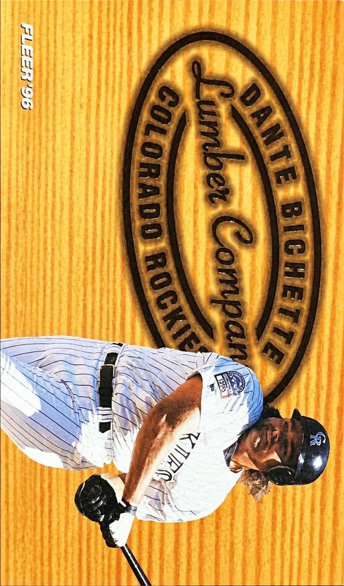 Dante Bichette 1996 fleer Fleer
