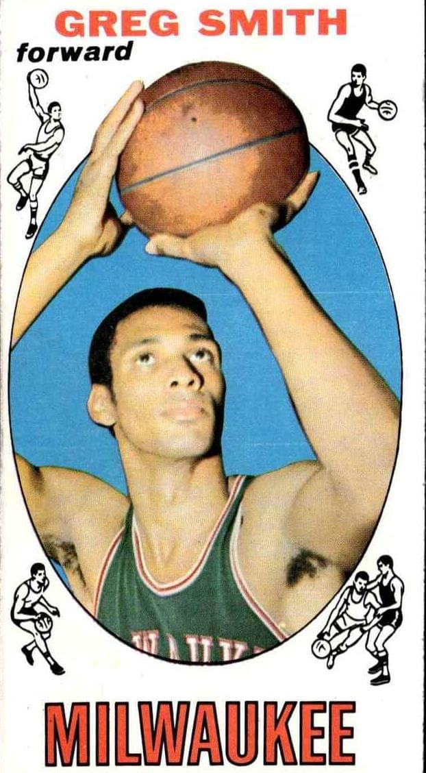 Greg Smith 1969 topps Topps