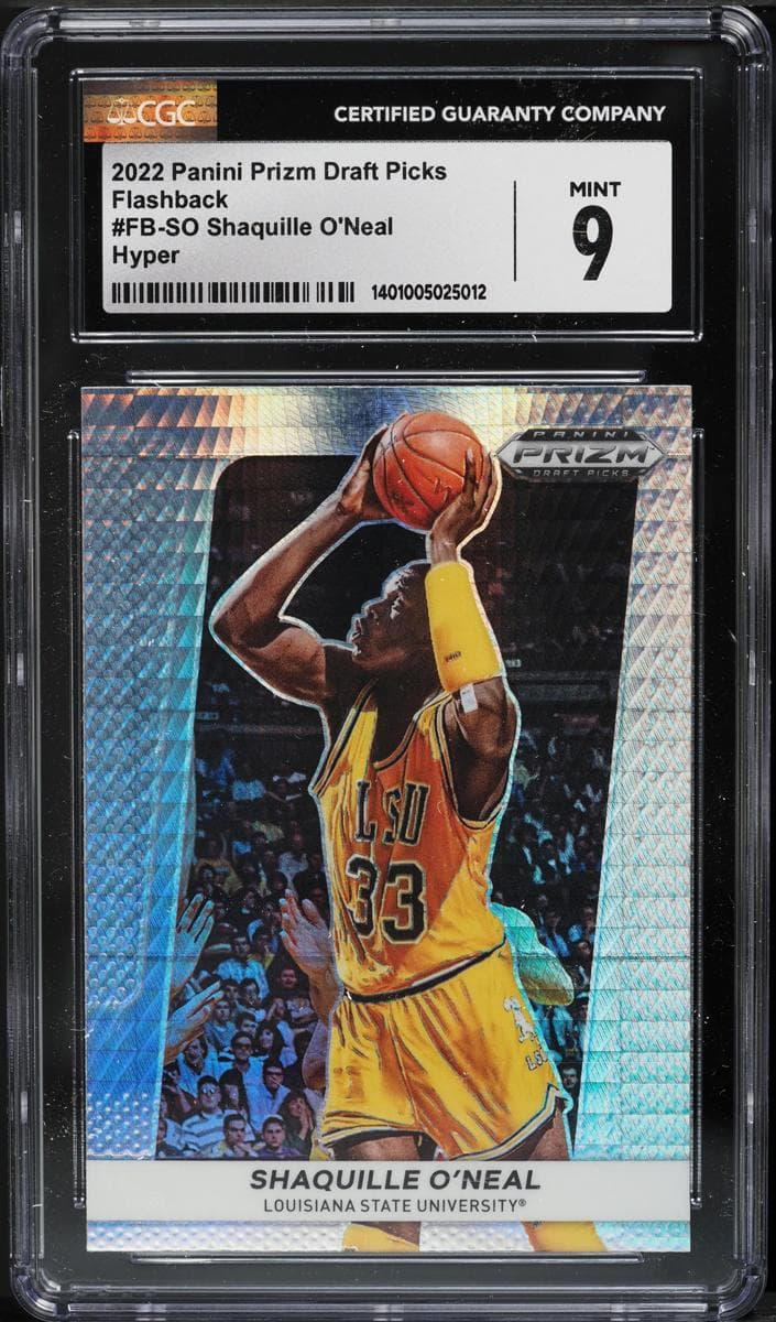 Shaquille O'Neal 2022 panini Panini Prizm Draft Picks
