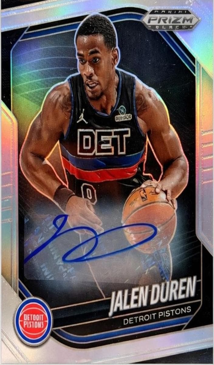 Jalen Duren 2024 panini Panini Prizm Black