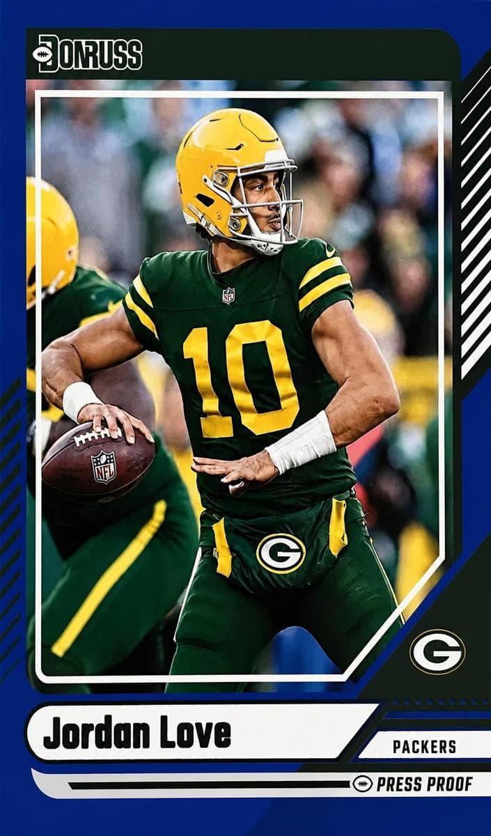 Jordan Love 2024 panini Panini Donruss