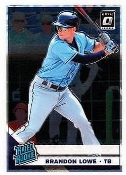 Brandon Lowe 2019 panini Donruss Optic