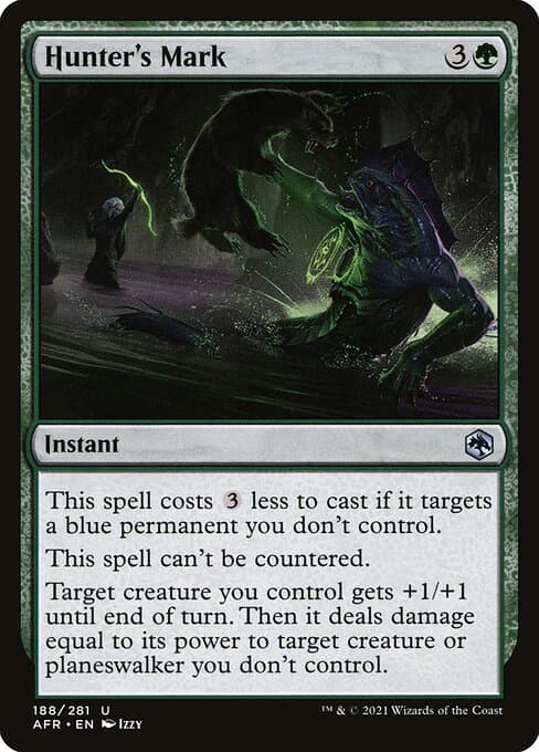 Hunter's Mark 2021 Magic: The Gathering Adventures in the Forgotten Realms