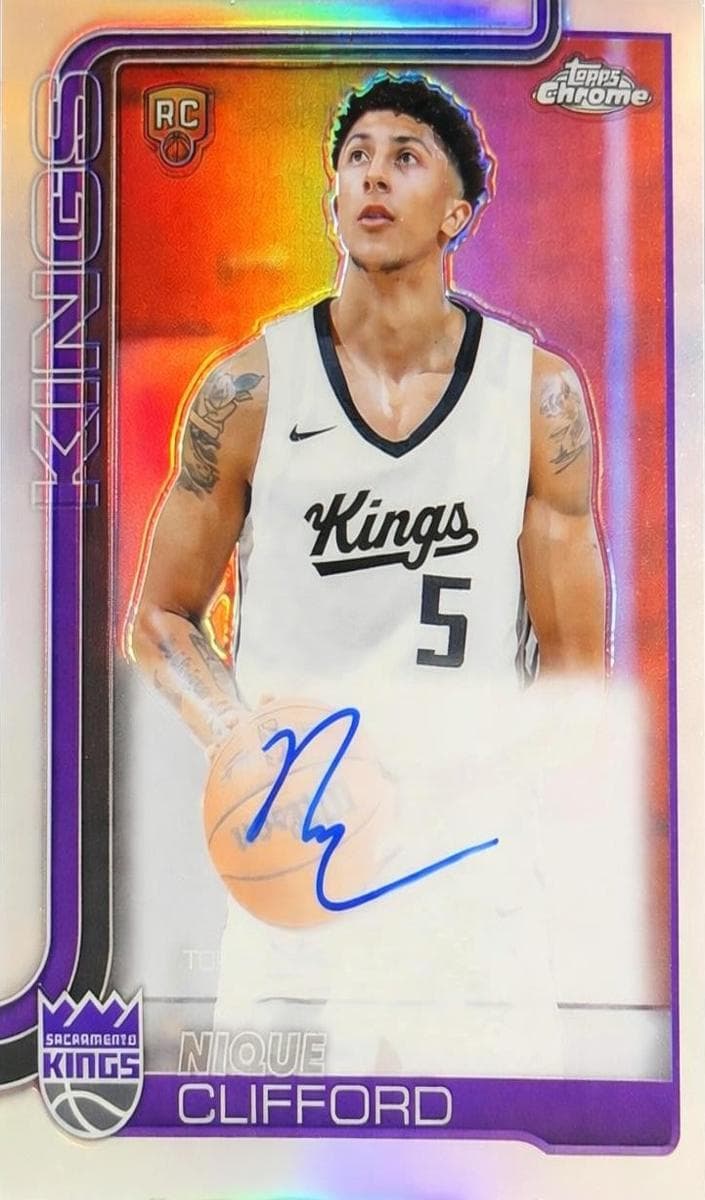 Nique Clifford 2025 topps Topps Chrome