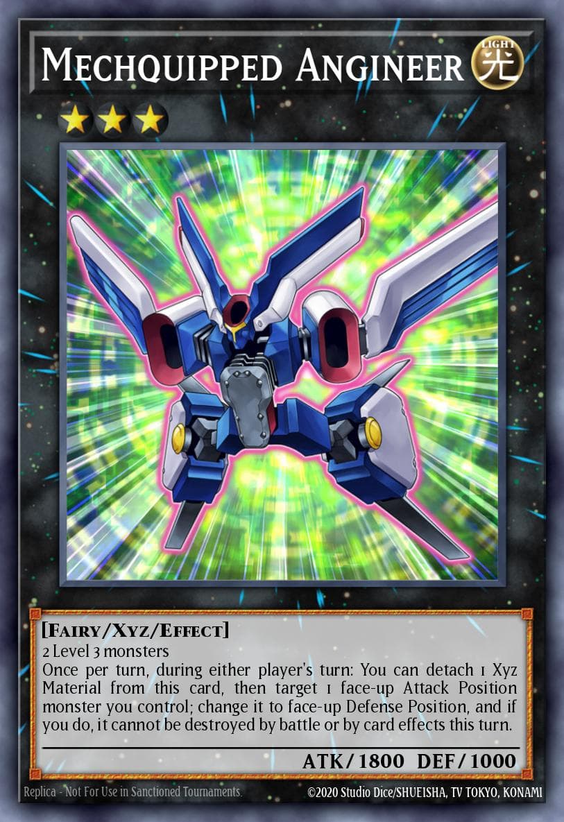 Mechquipped Angineer 2013 Yu-Gi-Oh! Number Hunters