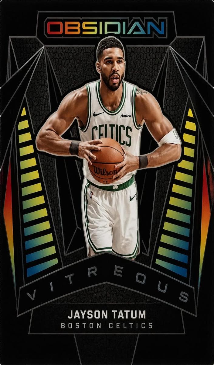 Jayson Tatum 2024 panini Panini Obsidian