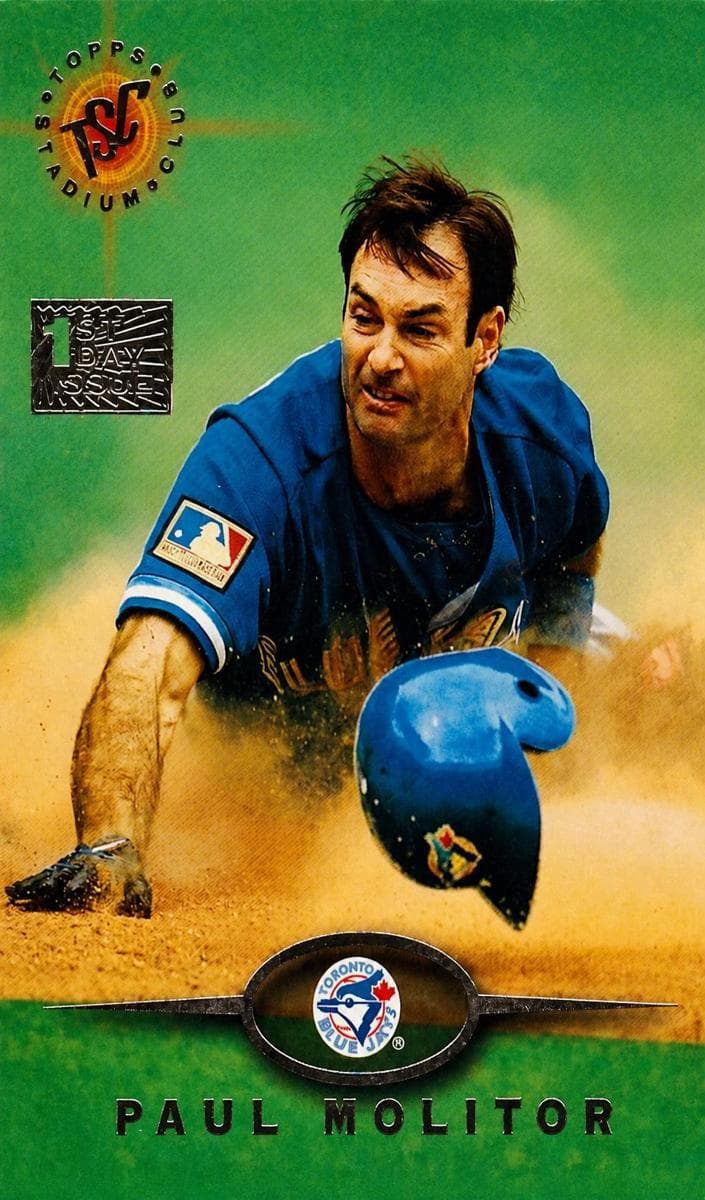 Paul Molitor 1995 topps Topps
