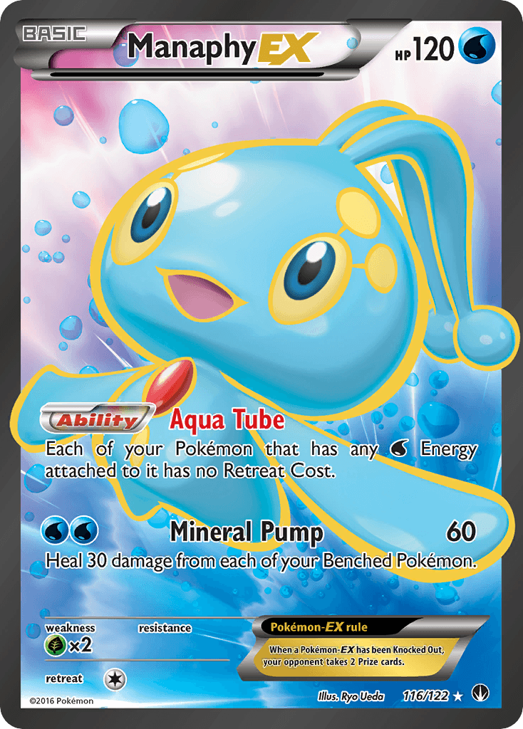 Manaphy EX #116