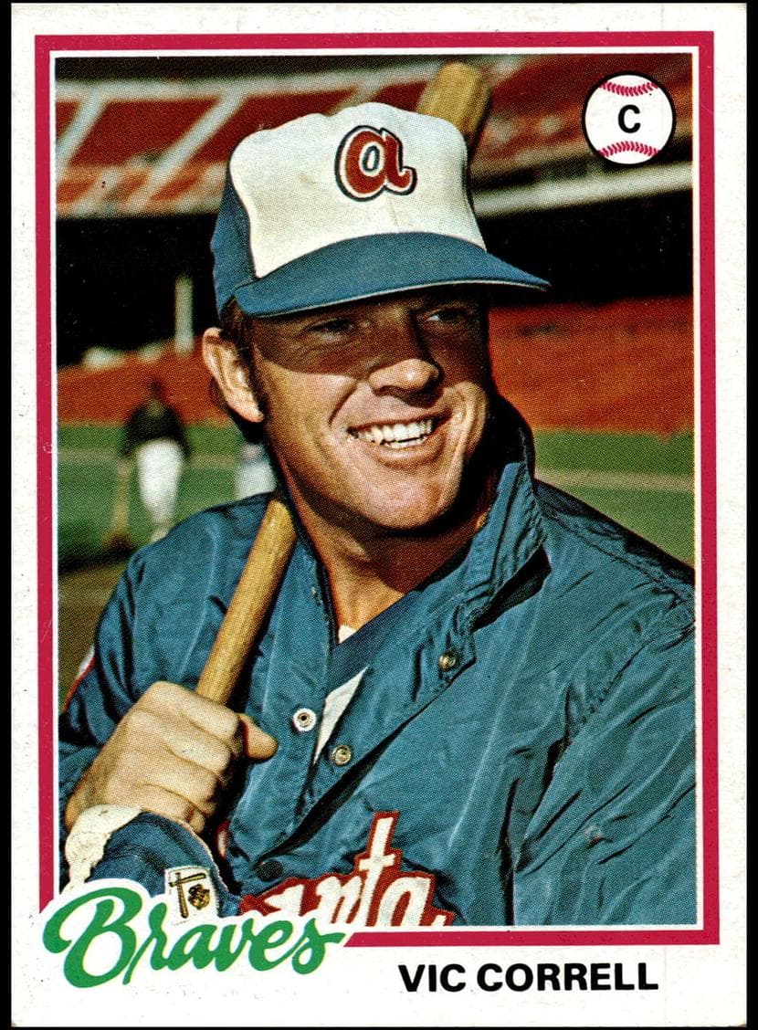 Vic Correll 1978 topps Topps