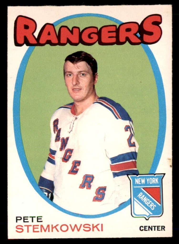 Pete Stemkowski 1971 topps O-Pee-Chee