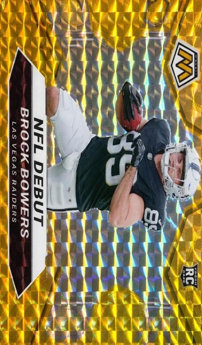Brock Bowers 2024 panini Panini Mosaic
