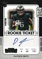 DeVonta Smith 2021 panini Panini Contenders