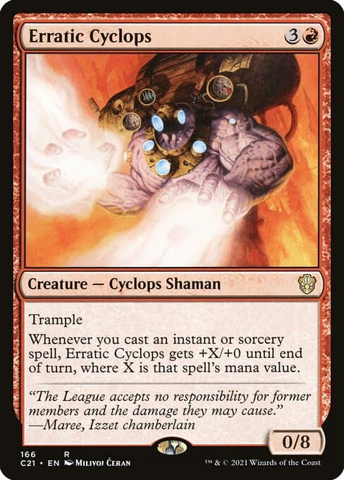 Erratic Cyclops 2018 Magic: The Gathering Guilds of Ravnica