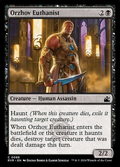 Orzhov Euthanist 2024 Magic: The Gathering Ravnica Remastered