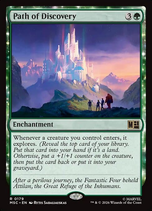 Path of Discovery 2024 Magic: The Gathering Bloomburrow Commander