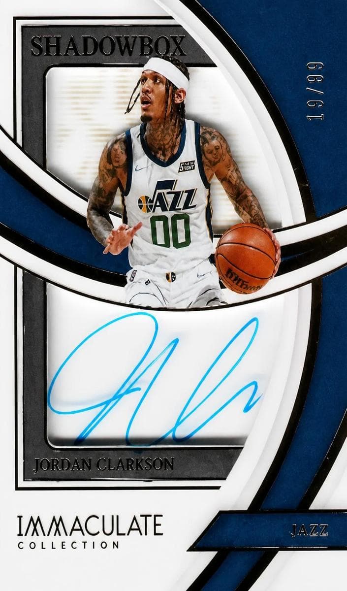 Jordan Clarkson 2021 panini Panini Immaculate Collection