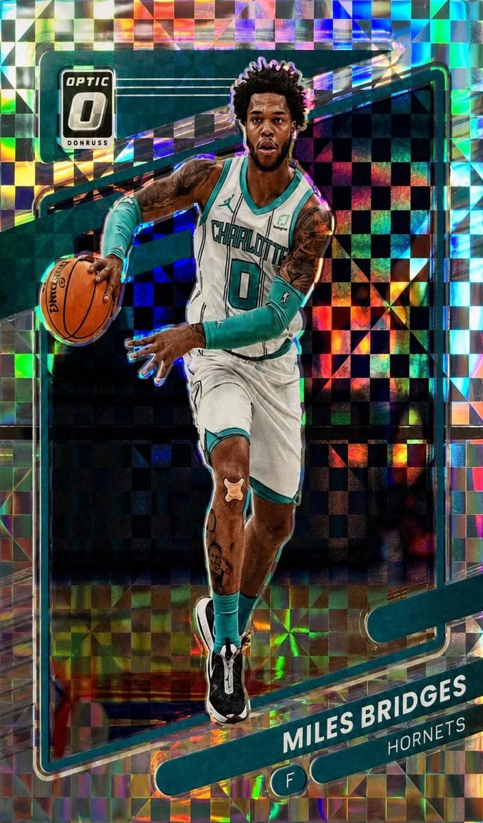 Miles Bridges 2021 panini Donruss Optic