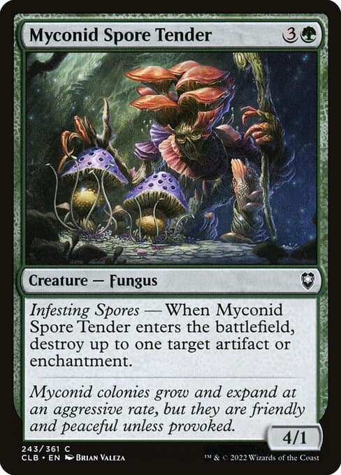 Myconid Spore Tender 2022 Magic: The Gathering Commander Legends: Battle for Baldur's Gate