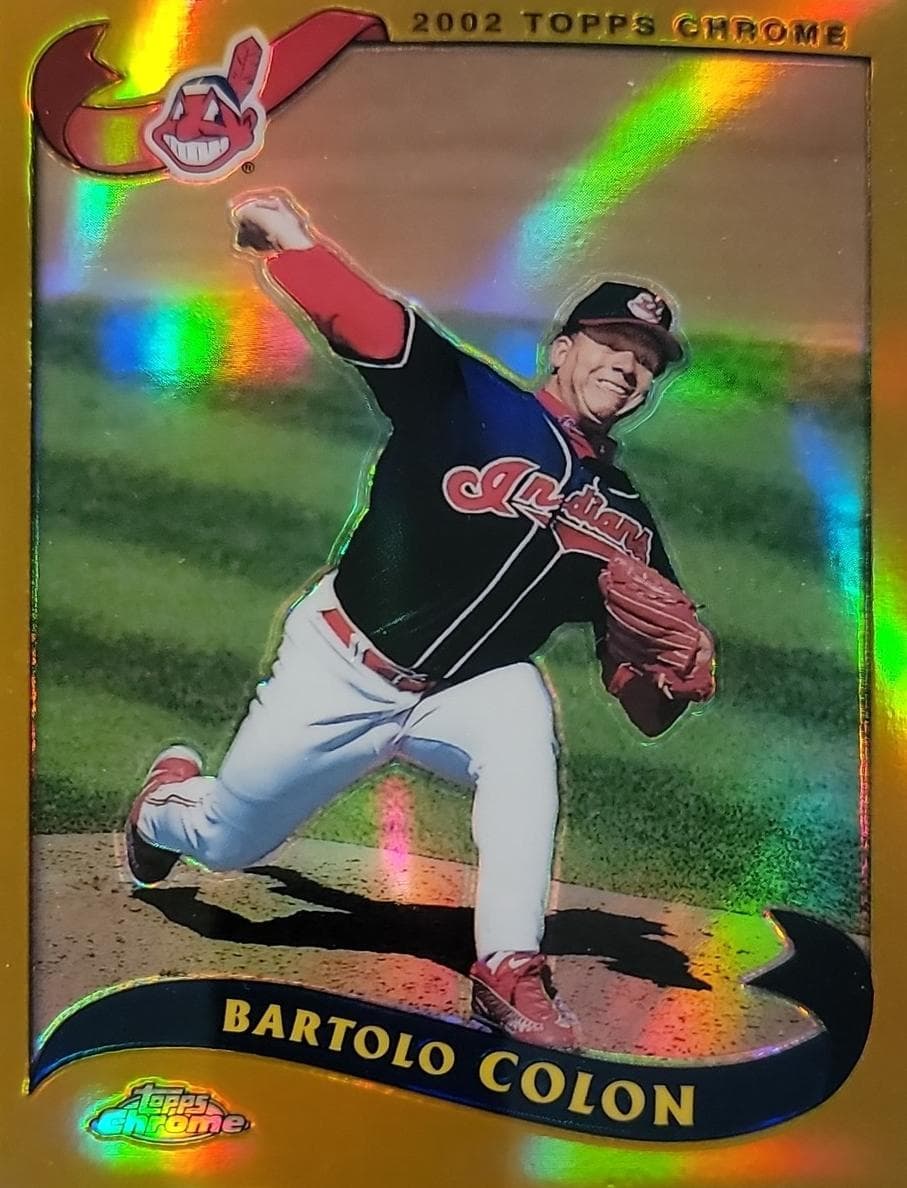 Bartolo Colon 2002 topps Topps Chrome