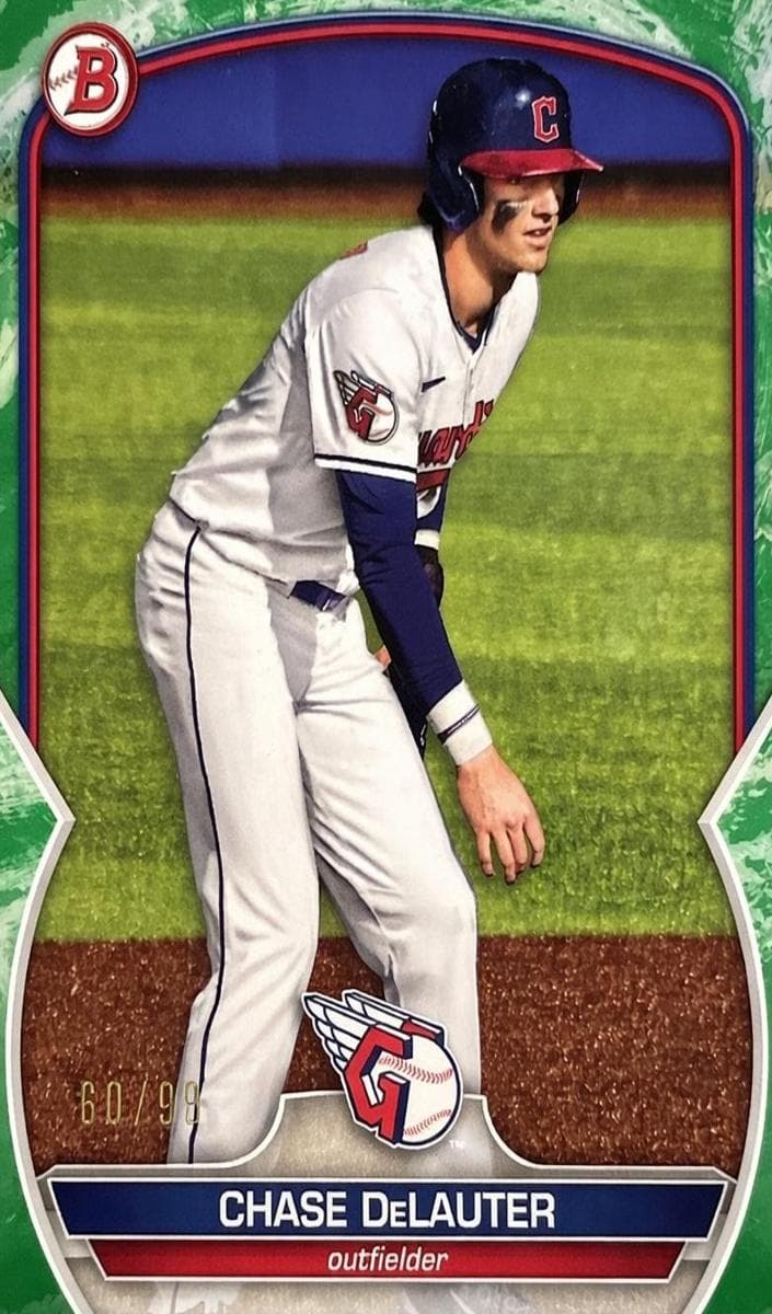 Chase DeLauter 2023 bowman Bowman