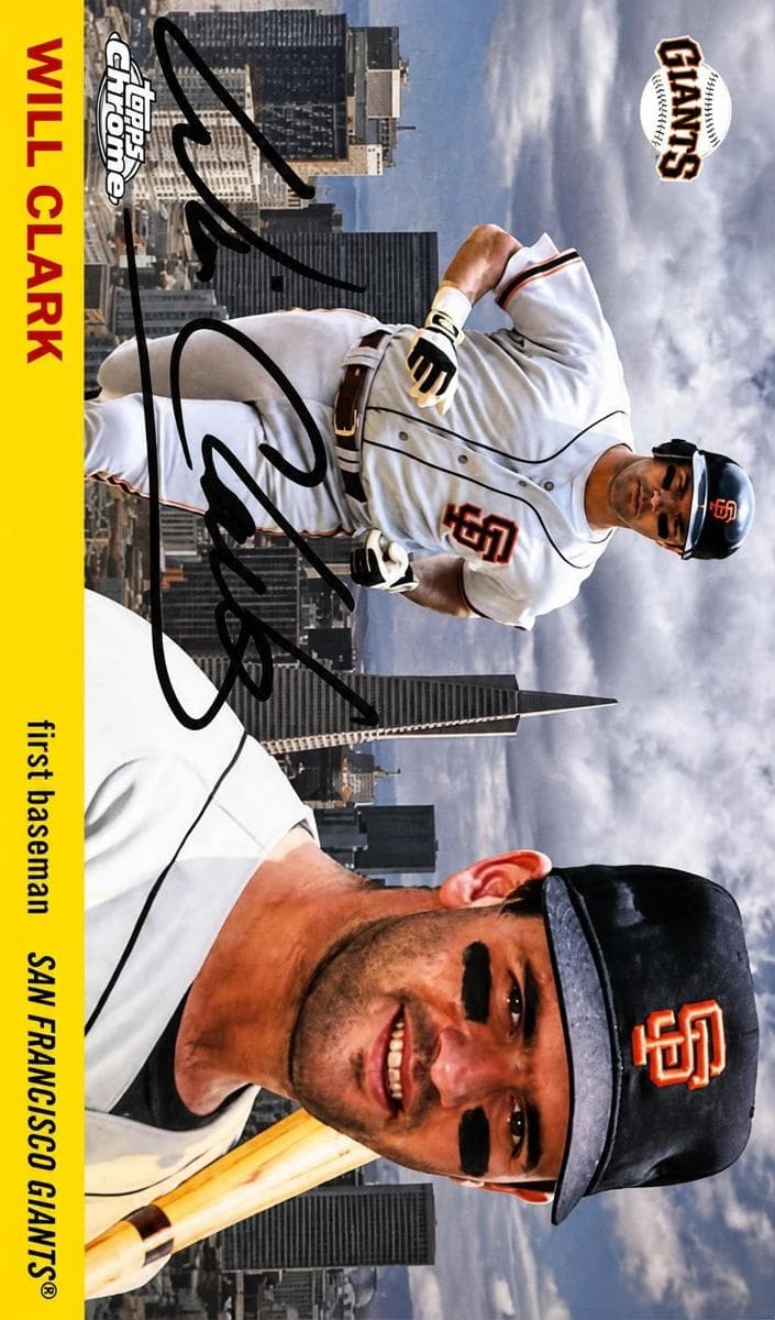 Will Clark 2025 topps Topps Chrome Platinum