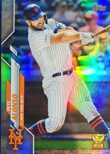 Pete Alonso 2020 topps Topps Chrome Sapphire Edition