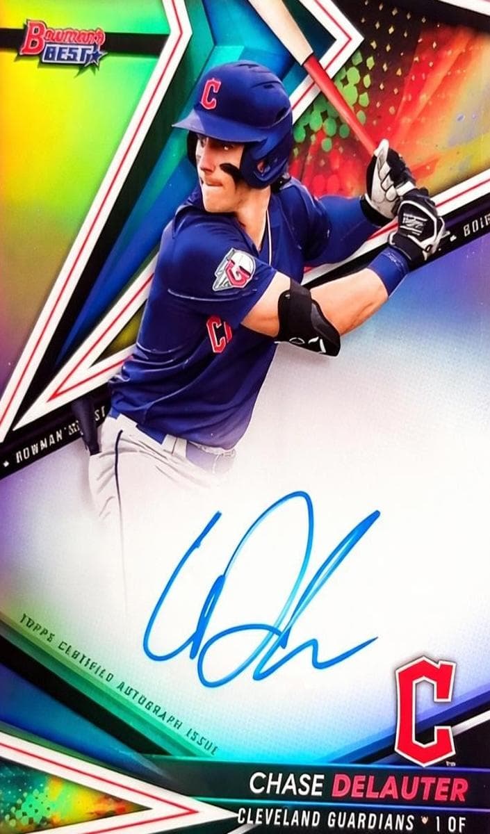 Chase DeLauter 2022 bowman Bowman's Best