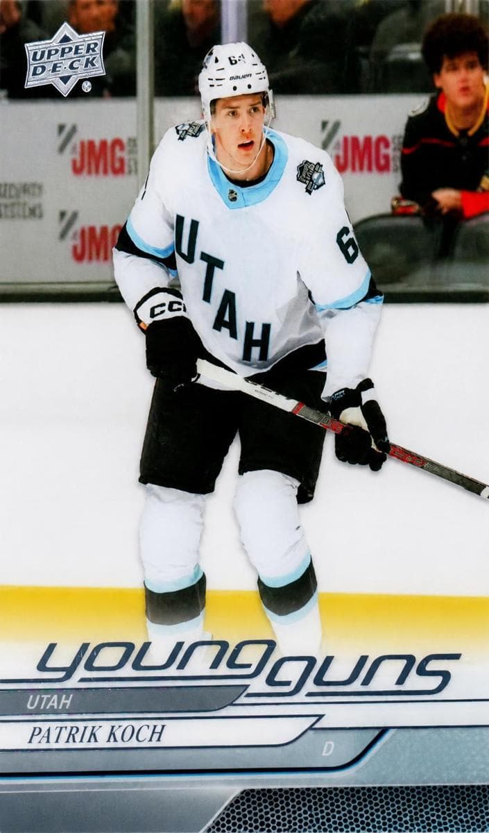 Patrik Koch trading card