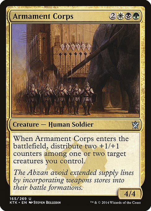 Armament Corps 2014 Magic: The Gathering Khans of Tarkir