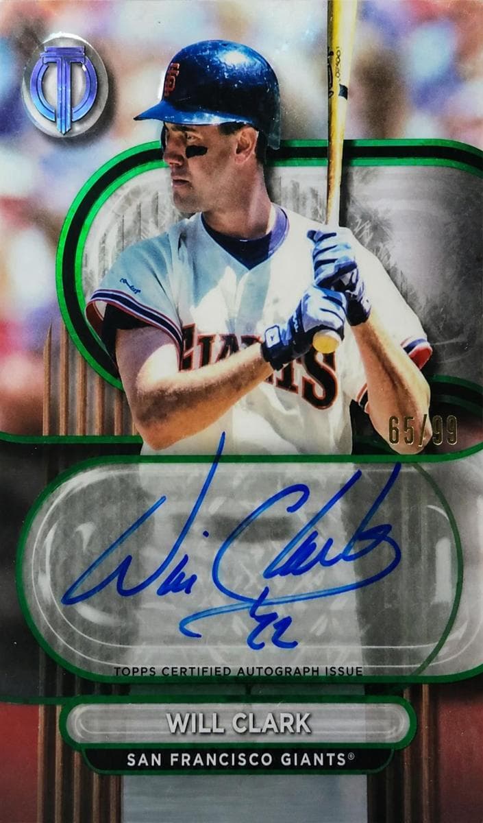 Will Clark 2024 topps Topps Tribute