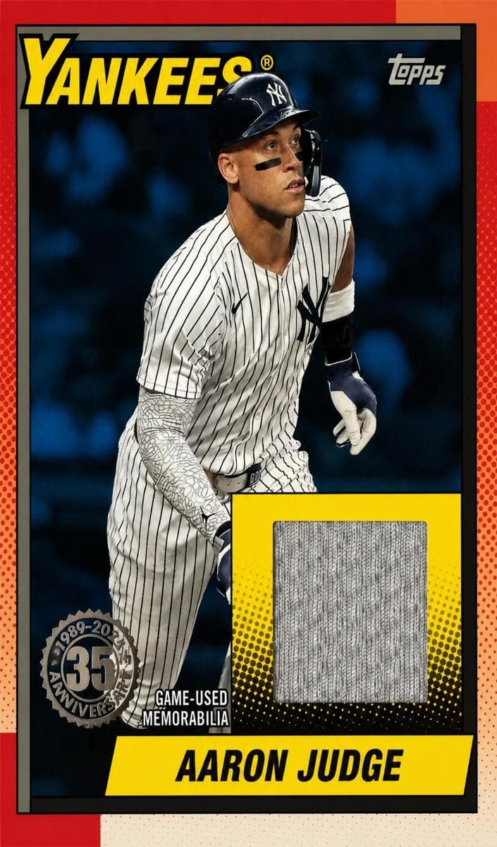 Aaron Judge 2025 topps Topps Update