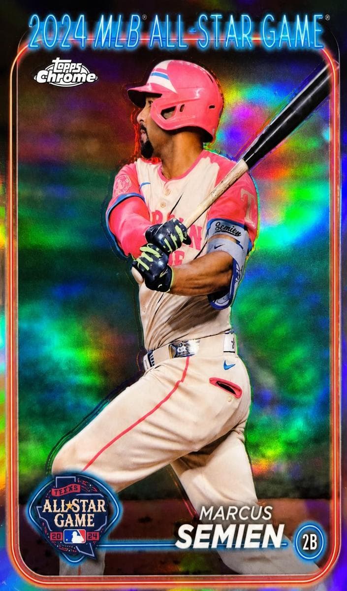 Marcus Semien 2024 topps Topps Chrome Update
