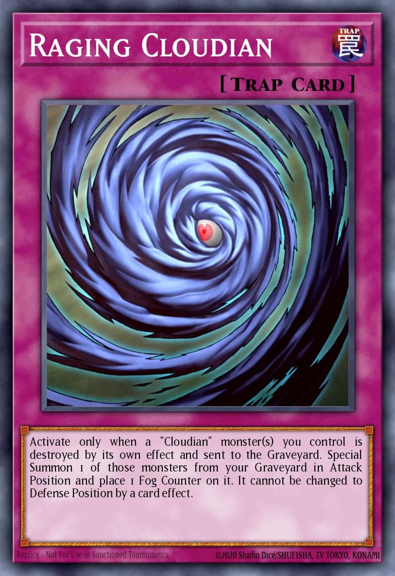 Raging Cloudian 2008 Yu-Gi-Oh! Light of Destruction