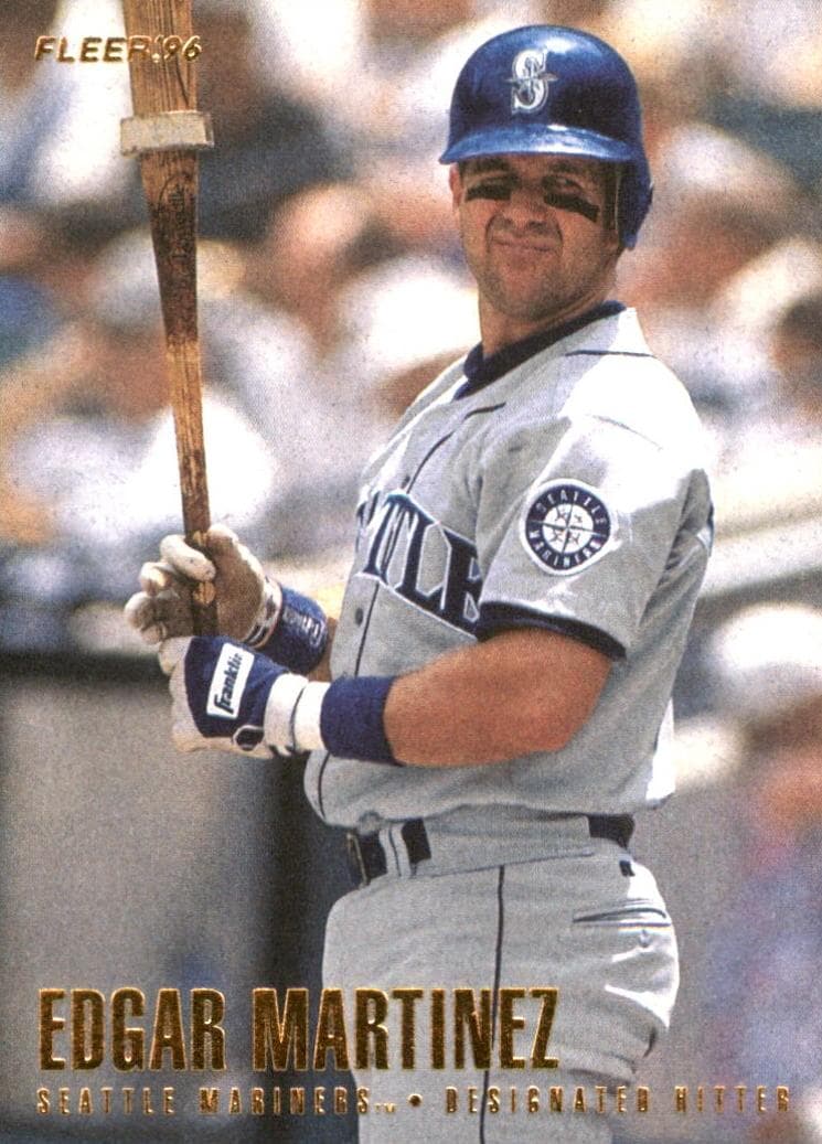 Edgar Martinez 1996 fleer Fleer