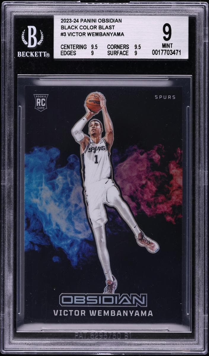 Victor Wembanyama 2023 panini Panini Obsidian