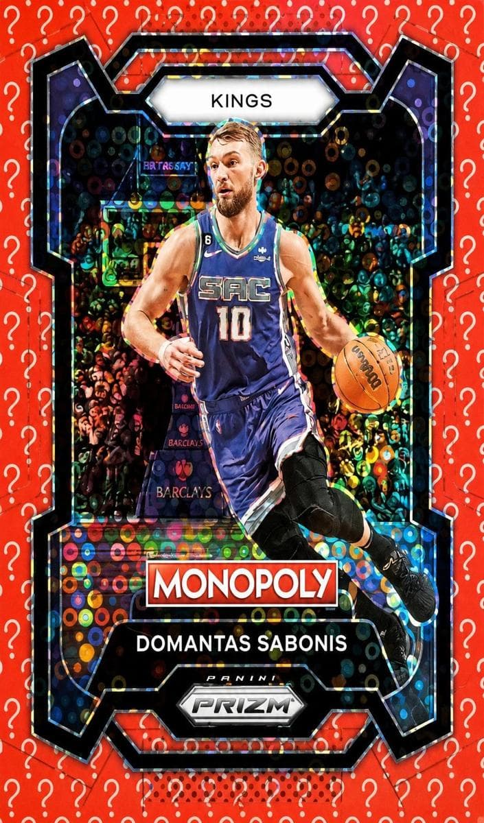 Domantas Sabonis 2023 panini Panini Prizm Monopoly