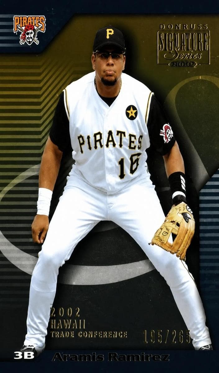 Aramis Ramirez 2001 panini Donruss Signature