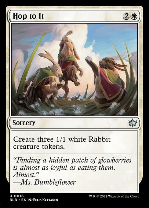 Hop to It 2024 Magic: The Gathering Bloomburrow