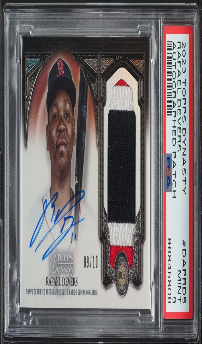 Rafael Devers 2023 topps Topps Dynasty